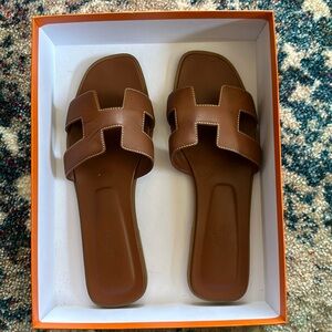 Hermes Oran Sandal